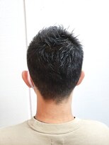 ギフト ヘアーデザイン(gift hair design) フェードカットソフトモヒカン