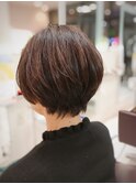 コンパクトなひし形ショート♪40代、50代おススメ