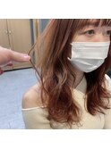 long pink color　amu★se 代々木