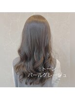 ジーナ 銀座(Zina)&nbsp;グレージュ/髪質改善/韓国巻き/艶髪/ロング【Zina銀座】