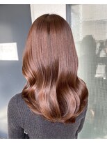 ロージアバイアルティナ(ROSIER by artina)&nbsp;艶感カラー×アプリコットブラウン