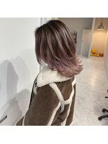 アフター(after) バレイヤージュ×レイヤー