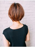 大人ショートボブ