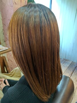 ロッソバイアルター 鎌取(ROSSO by aL-ter) イメチェン/ハッシュカット/フルバング/REDブラウン/鎌取/石橋