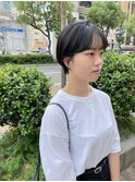◎暗髪×マッシュショート◎