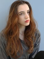 アンドレイ 表参道(andrey)&nbsp;デザインカラー/レイヤーカット/ウェットヘア/オリーブベージュ