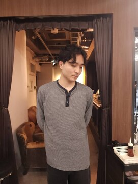 ブロック ジャポン(bloc japon) アンニュイパーマ前下がりショートヘアー