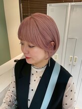 サラジュ 梅田店(SARAJU) saraju ヒラノ　ピンクベージュ（ブリーチ２回）