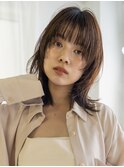 【レイヤー】顔周りレイヤーカット×ロングレイヤー