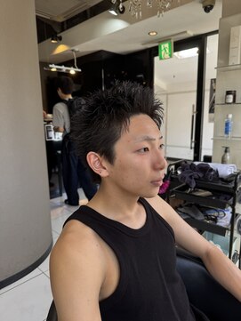 アイズ 海老名(AIZU) スパイキーショート　ザクザクショート　海老名メンズカット