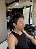 スパイキーショート ザクザクショート 海老名メンズカット