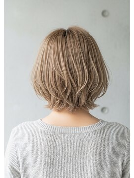 プラグ ヘアーデザイン 大名店(PLUG hair design) ショートボブ/ショートヘア/脱白髪染め/白髪ぼかし/髪質改善