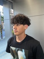 アース 三軒茶屋店(HAIR&MAKE EARTH) 動きと存在感を楽しむパーマスタイル【三軒茶屋】