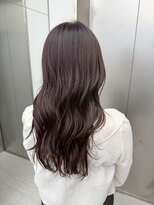 ビューナゴヤ 名駅(VIEW NAGOYA)&nbsp;レイヤーカット/ラベンダーブラウン/透明感カラー/前髪カット