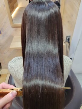 ナチュラルカラー×髪質改善