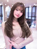 ハバナ 新宿(HAVANA)&nbsp;大人ガーリー似合わせカット×ダークアッシュバタフライレイヤー