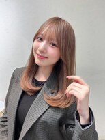 アム 表参道(am)&nbsp;髪質改善グレージュ【小顔前髪グレージュレイヤー】