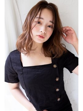 ラフィス ヘアー ラヴィ 寝屋川店(La fith hair lavie) 【La fith】 大人可愛いミディアム