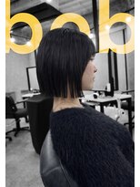 フランチェスカドットボブ(francesca.bob)&nbsp;ある艶縮毛矯正×切りっぱなしボブ【田野剛大】梅田