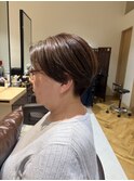 刈り上げショートボブ