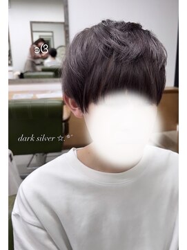 ロッソ ヘアアンドスパ 獨協大学前店(Rosso Hair&SPA) darksilver
