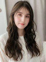 モッズヘア 越谷(mod's hair)&nbsp;シースルーバングフェイスフレーミングフェミニンロング20代X