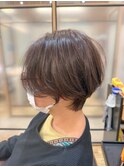 【篠原】白髪ぼかしハイライトショートスタイル