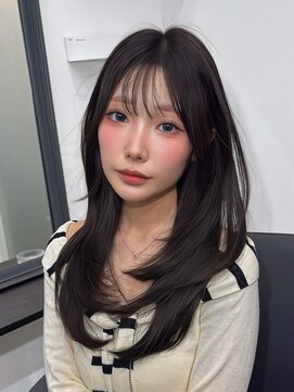 アマテラスエス 新宿(AMATELAS S) AMATELAS /顔まわりレイヤー/韓国ヘア/20代30代40代髪質改善