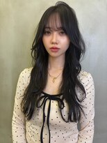 ロンドルーチェ 心斎橋(Lond luce)&nbsp;ダークパープル×ナチュラルショート［髪質改善/縮毛矯正］