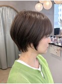 @ショートボブ/シースルー/顔周り/30代40代50代/横浜