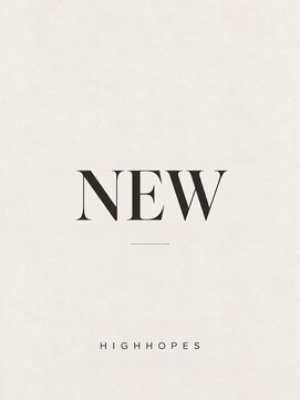 ハイホープス(High Hopes) 【髪質改善トリートメントメント/縮毛矯正/北九州/小倉】