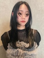 アンドカオマワリカットファム(Fann.)&nbsp;髪質改善 レイヤーカット 韓国風 神戸三宮元町 艶髪 顔周り 前髪