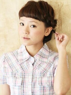 オレンジスターパッセージ 相模大野店(ORANGE STAR PASSAGE) 無邪気な甘さを与えるマッシュボブ★ハート編みこみ無邪気な甘さ