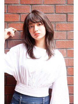 アンティ(ANTI) ひし形シルエットレイヤー！ニュアンスパーマで外国人風☆