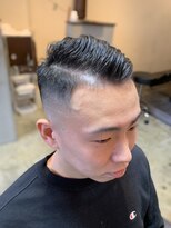 バーバー スタジオ ラフテル(Barber Studio RAFTEL)&nbsp;スキンフェード七三分け