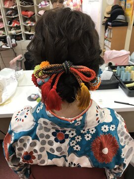 ヘアーサロン シバノ(Hair Salon SHIBANO) 袴アップスタイル