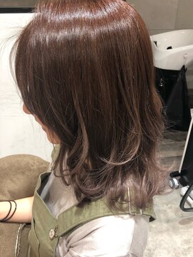 ビヨウシツ ポスタ ピンクグラデーションカラー 正木ゆかり