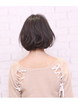 カグヤ ヘアーリンク 森小路店(華月 Hair L.I.N.C.) ナチュラルキュートボブ