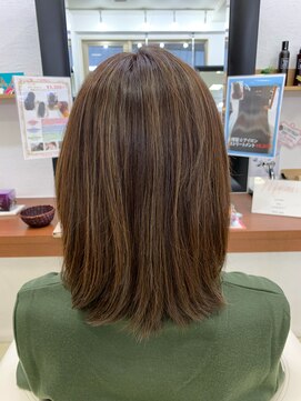 クラン 六甲道(Chlan) 白髪ぼかしハイライト×シークレットハイライト