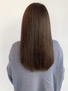 ヘアーアンドスパ フェリーチェ ミチ 野田屋町店(HAIR&SPA felice MICHI) 【feliceMICHI佐藤夏美】オリーブグレージュ・ふわレイヤー