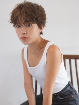 アグ ヘアー フェリー 大船店(Agu hair ferry) 《Agu hair》色っぽ×ハンサム海外風束感ショート