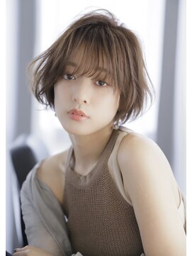 アルマヘア(Alma hair) マッシュショート×フェザーバング