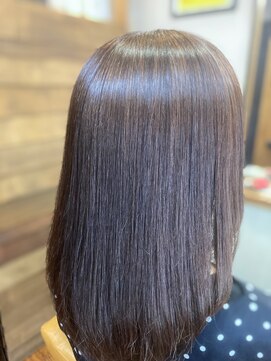 トリート(TREAT) カラーリング＋カット+　艶髪ヘッドスパ