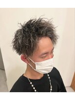 バヤカヘアーデザイン(BAYAKAhairdesign) ツイストスパイラルホワイトメッシュ