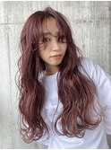 透明感抜群♪ダブルカラーブリーチハイトーンピンクブラウン
