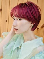 ブゾン(buZon)&nbsp;【buZonブゾン】ビビットピンクマッシュショート