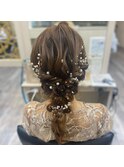 結婚式キラキラ≪ヘアアレンジ≫