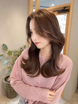 ヴィンス(vince) 韓国風/小顔/前髪/顔まわり/2wayバング/オルチャン/レイヤー