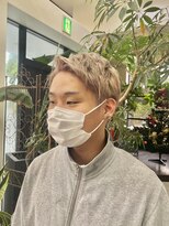 アールトゥーヘアー(art To Hair)&nbsp;ミルクティーベージュ/マッシュショート/ハイトーン