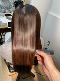 髪質改善ストレート